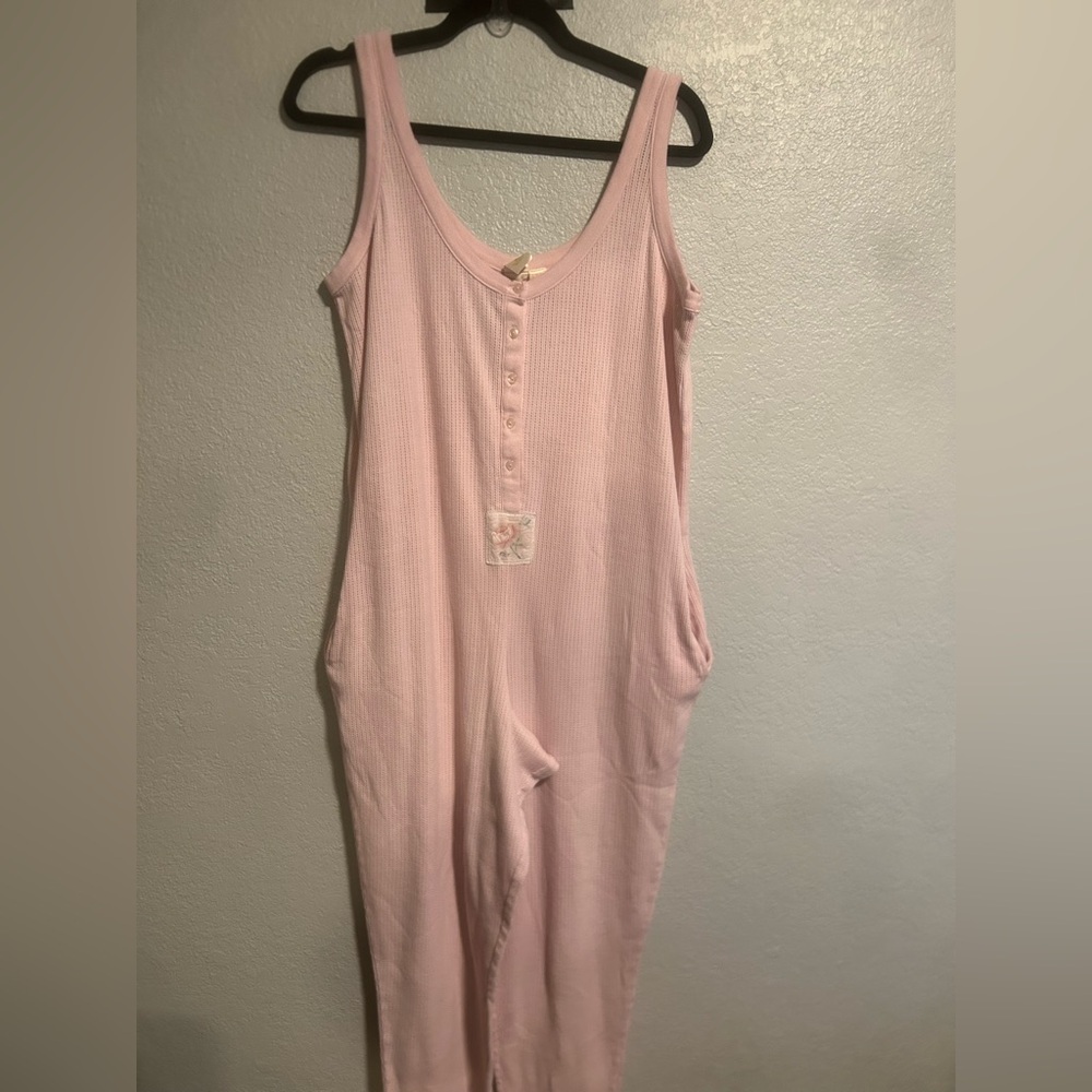 Vintage gold label Victoria secret lounge jumpsuit